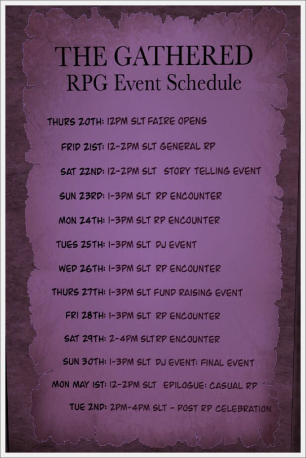 thegatherdrpschedule